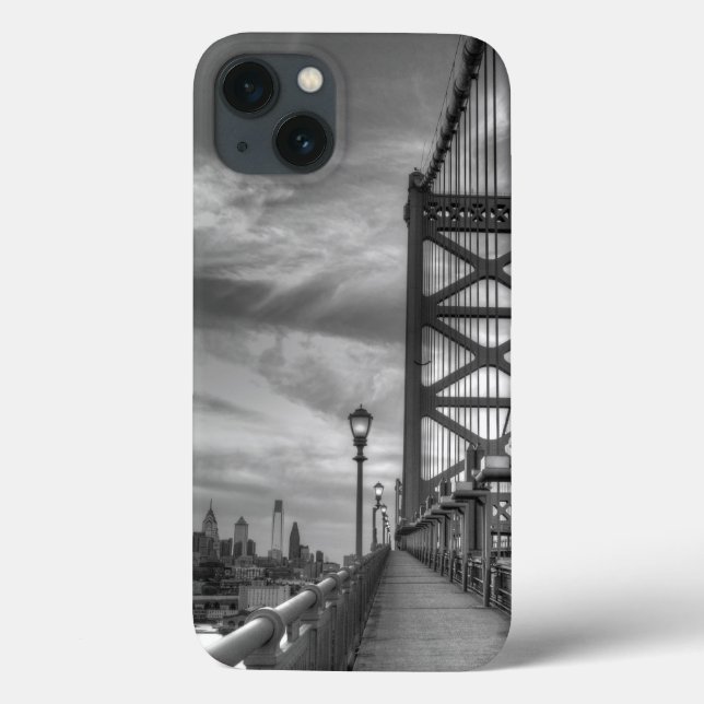 Philly from the bridge Case-Mate iPhone case (Back)
