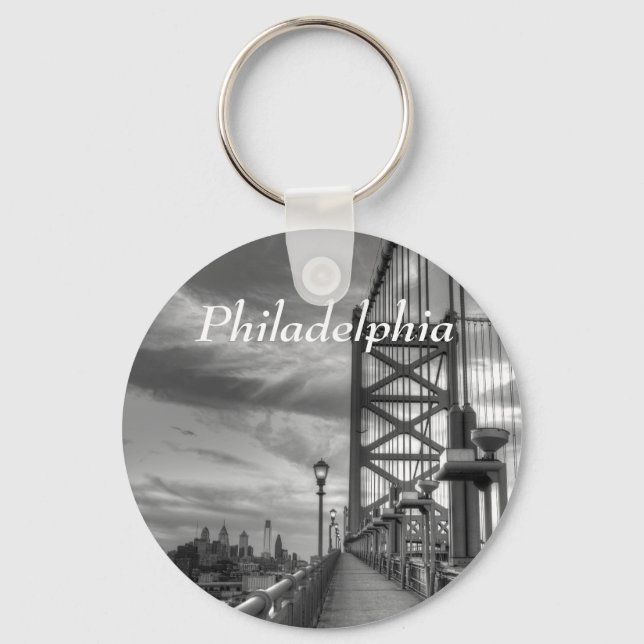 Philly from the bridge key ring (Front)