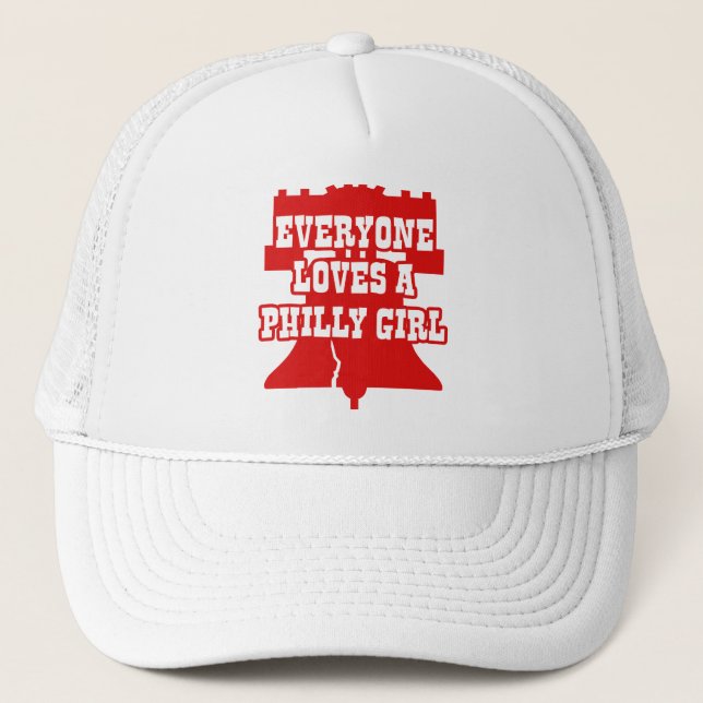Philly Girl Trucker Hat (Front)