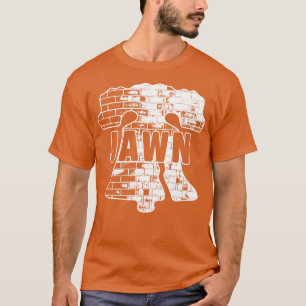 Philly Jawn Liberty Bell Brick Grunge Philadelphia T-Shirt