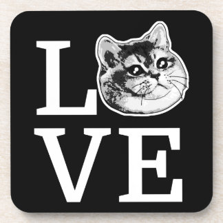 Philly Love Cat Coaster