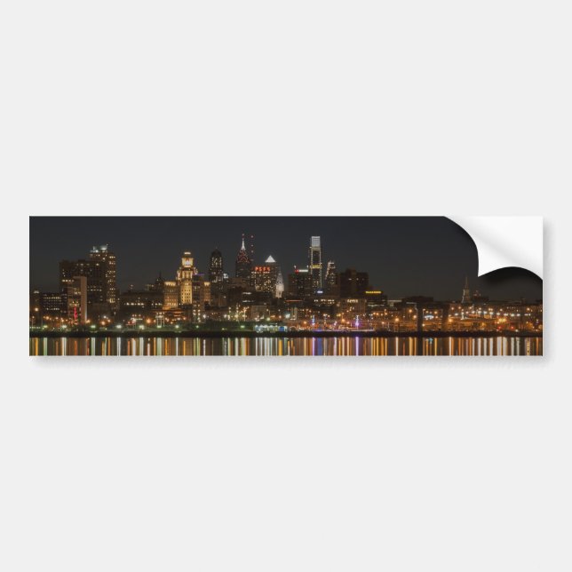 Philly night bumper sticker (Front)