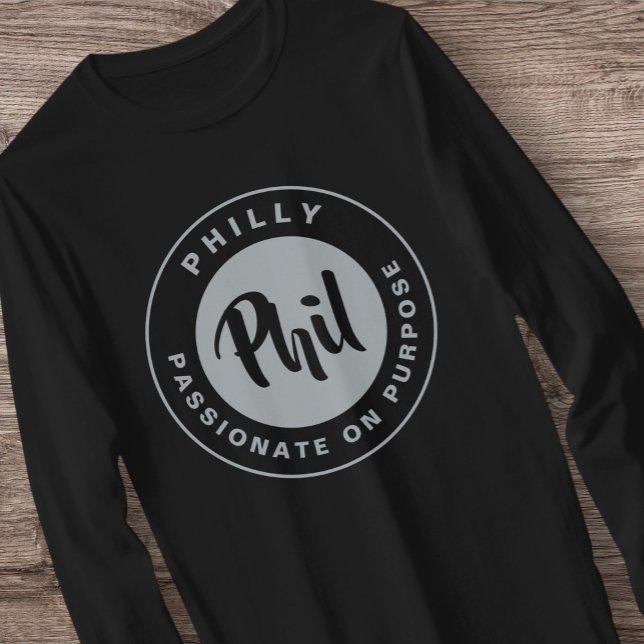 Philly Passion Phan Black Vintage Retro T-Shirt (Creator Uploaded)