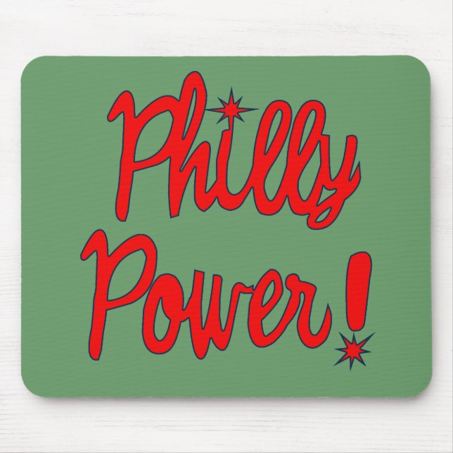 Philly Power! T-shirts, Hoodies, Baseball Tees Mouse Mat (Front)