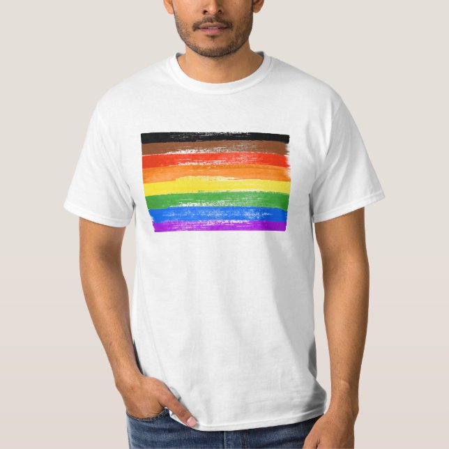 Philly Pride Flag T-Shirt (Front)