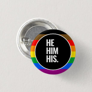 Philly Pride LGBTQPOC 3 Cm Round Badge