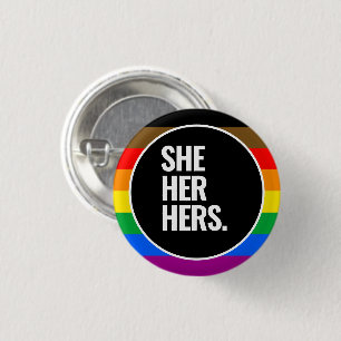Philly Pride LGBTQPOC 3 Cm Round Badge