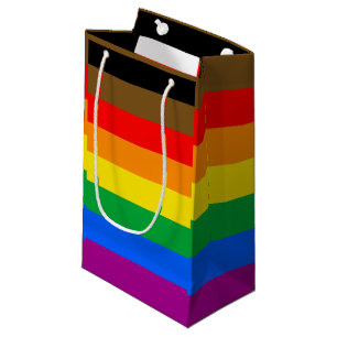 Philly Rainbow Pride Flag Small Gift Bag