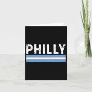 Philly Retro Vintage Philadelphia Pennsylvania Tou Card
