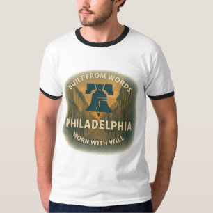 Philly Ringer Tee Retro Civic Edge