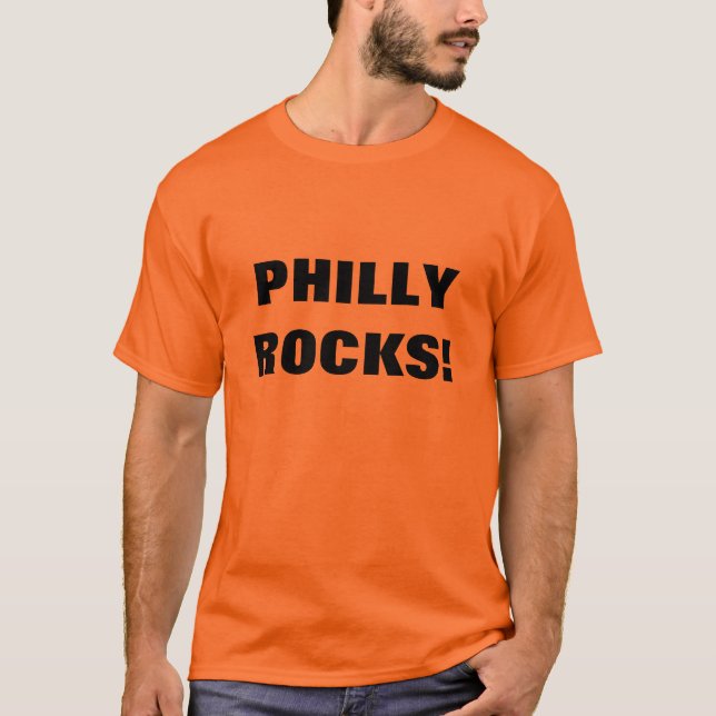 PHILLY ROCKS! T-Shirt (Front)
