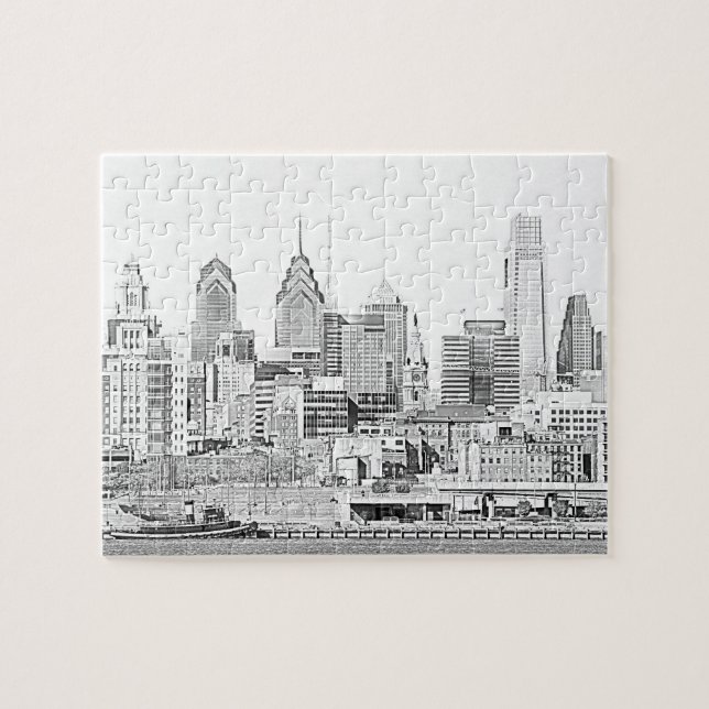 Philly Sketch Puzzle (Horizontal)