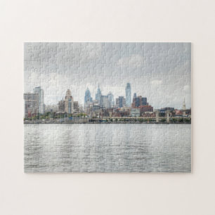 Philly skyline 2 jigsaw puzzle