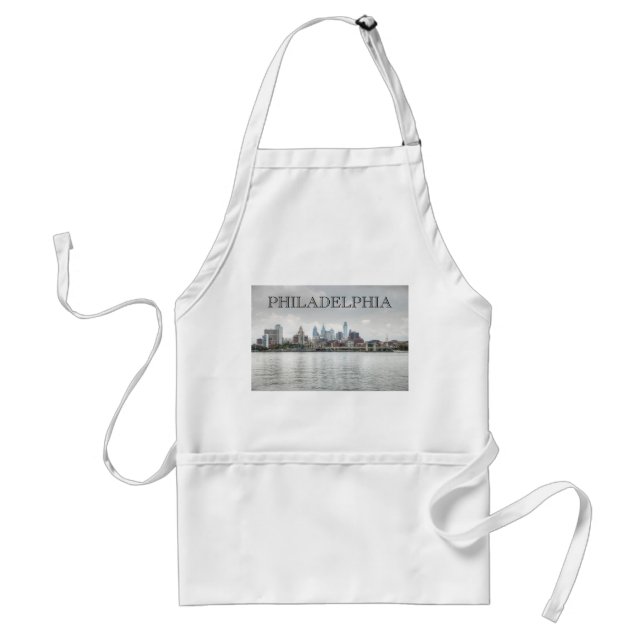 Philly skyline 2 standard apron (Front)