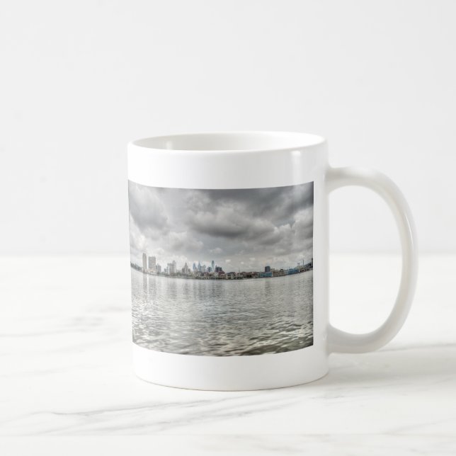 Philly skyline coffee mug (Right)