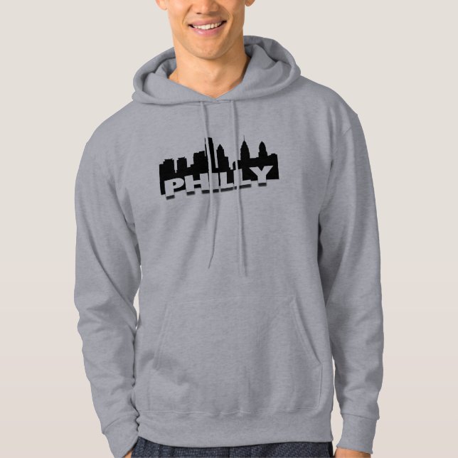Philly Skyline Hoodie (Front)