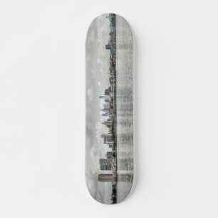 Philly skyline skateboard