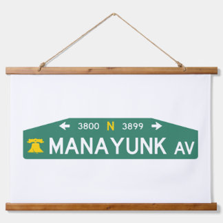 Philly Street Sign: Made For YOUR Address!  Hanging Tapestry
