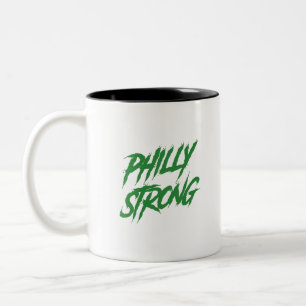 Philly Strong Graffiti Style Two-Tone Coffee Mug