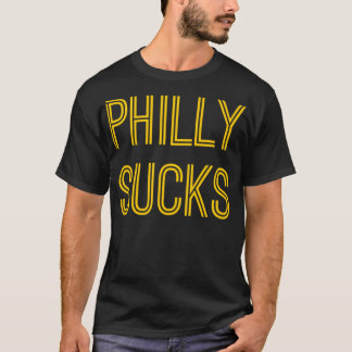 Philly Sucks (Gold Text) Essential T-Shirt