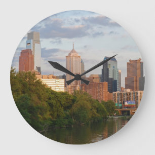 Philly summer large clock