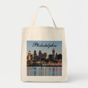 Philly sunset tote bag