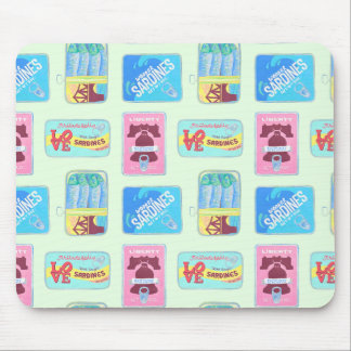 Philly Tin Fish Mousepad - Philadelphia Gift