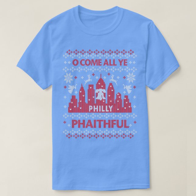 PHILLY UGLY CHRISTMAS SWEATER PARTY PHILADELPHIA F (Design Front)