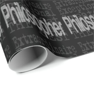 Philosopher Extraordinaire Wrapping Paper