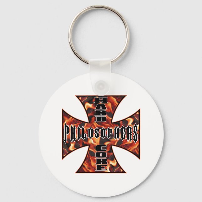 Philosopher Hard Core Key Ring (Front)