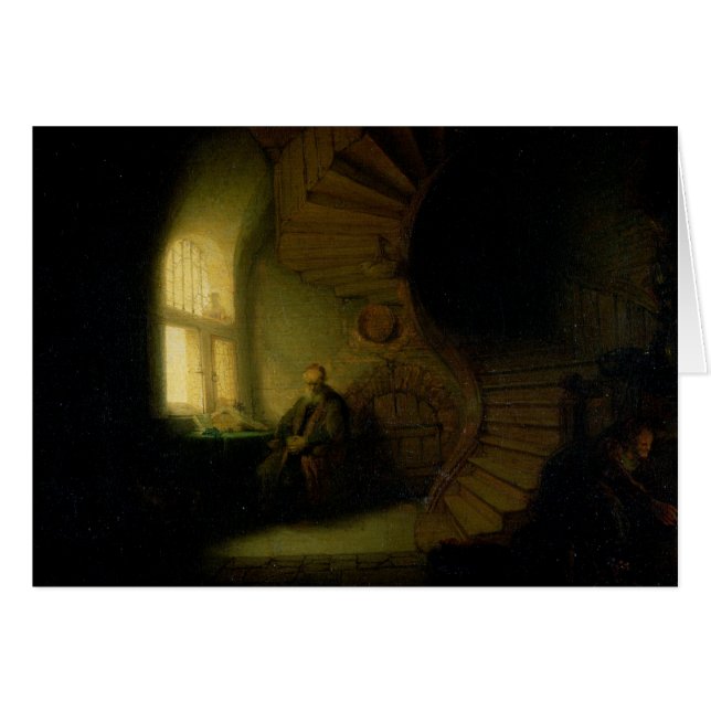 Philosopher in Meditation, 1632 (Front Horizontal)