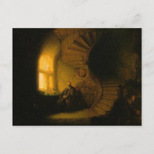 Philosopher in Meditation Postcard