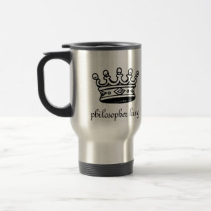 Philosopher King travel mug (right-hand)