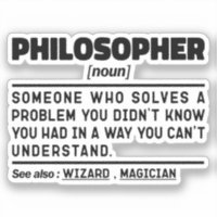 Philosopher Noun Metaphysics Thinker Sarcasm