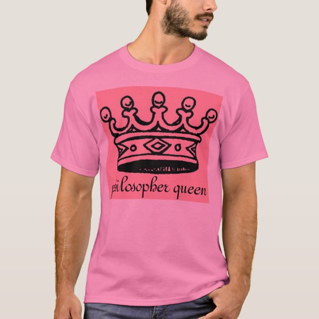 philosopher queen (Plato) T-Shirt (Front)