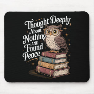 Philosopher Thought Deeply Philosophy Pun Joke Gru Mouse Mat