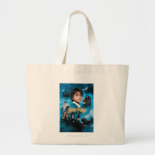 Philosopher's Stone Poster Large Tote Bag