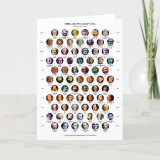 Philosophers Timeline Card Folded