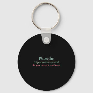 Philosophy, All Your Answers Questioned  Key Ring