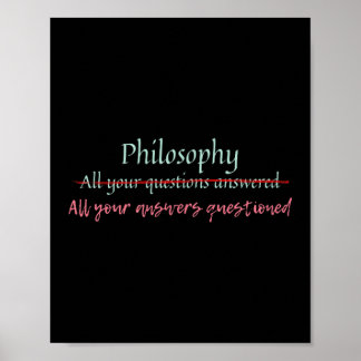 Philosophy, All Your Answers Questioned  Poster