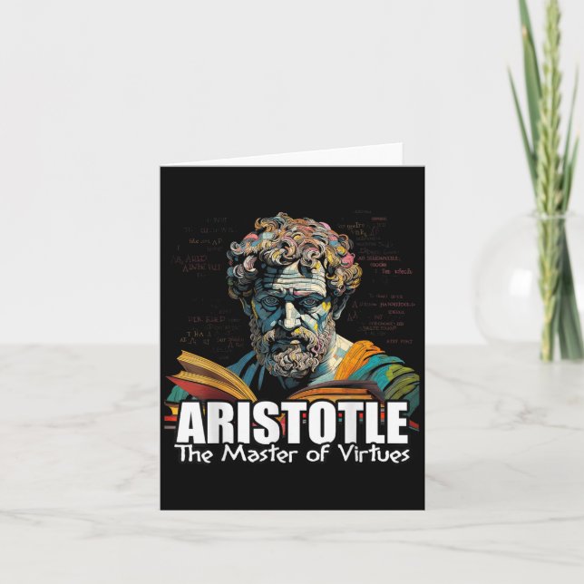 Philosophy Aristotle  Card (Front)