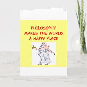 philosophy card