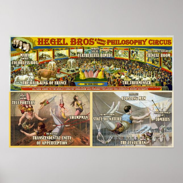 Philosophy Circus Poster (Front)
