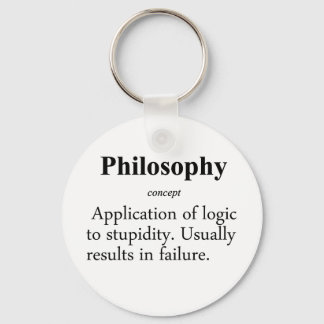 Philosophy Definition Key Ring