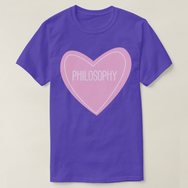Philosophy Heart 1 T-Shirt (Design Front)