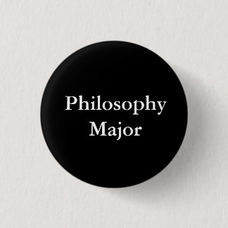 Philosophy Major 3 Cm Round Badge