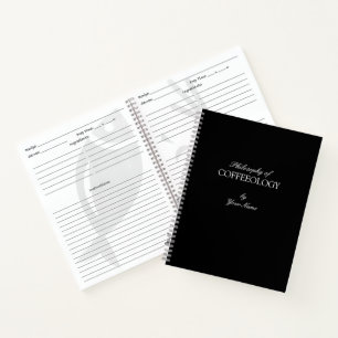 Philosophy of Coffeeology Personalised Recipe Book