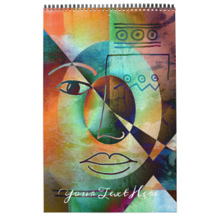 Philosophy Of Life - Painting Art - Template Calendar