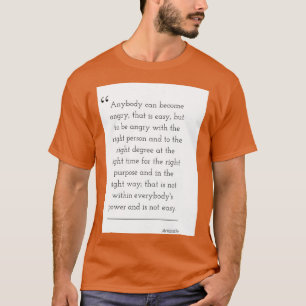 Philosophy Quote Aristotle 2 T-Shirt