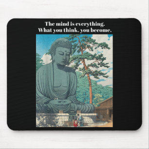 Philosophy Quote Buddha Buddhism Meditation Positi Mouse Mat